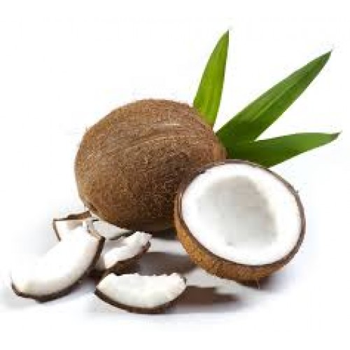 Kokosnoot per stuk lekker en gezond